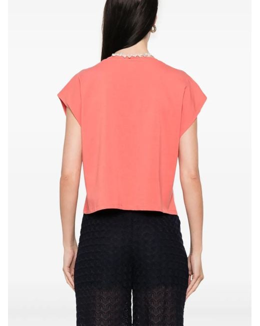 Twinset ロゴ Tシャツ Pink