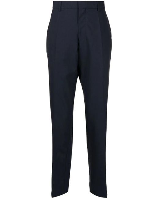 Boss Boss Slim-fit Trousers Open Blue for men
