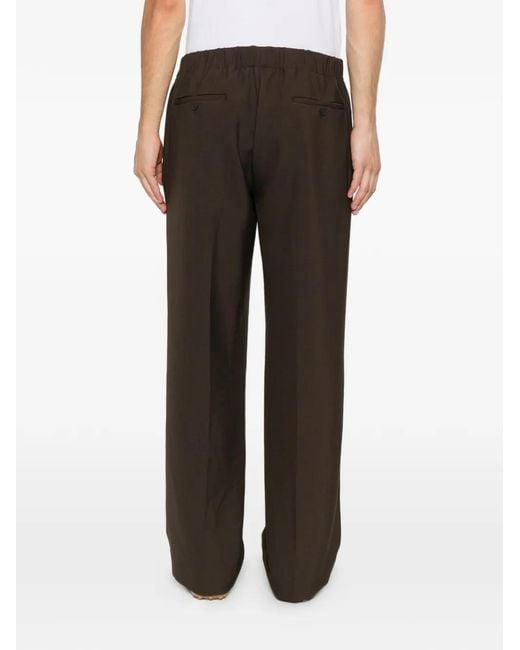 Pantalon Ample À Taille Élastiquée Sandro pour homme en coloris White