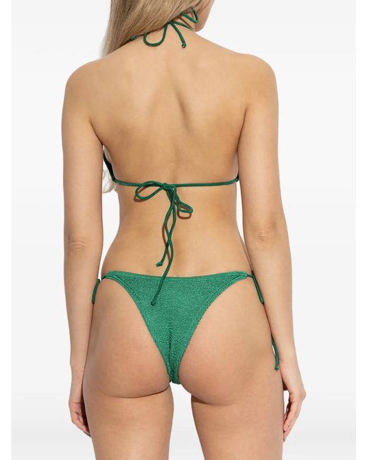 Bondeye Green Ingrid Triangle Bikini Top