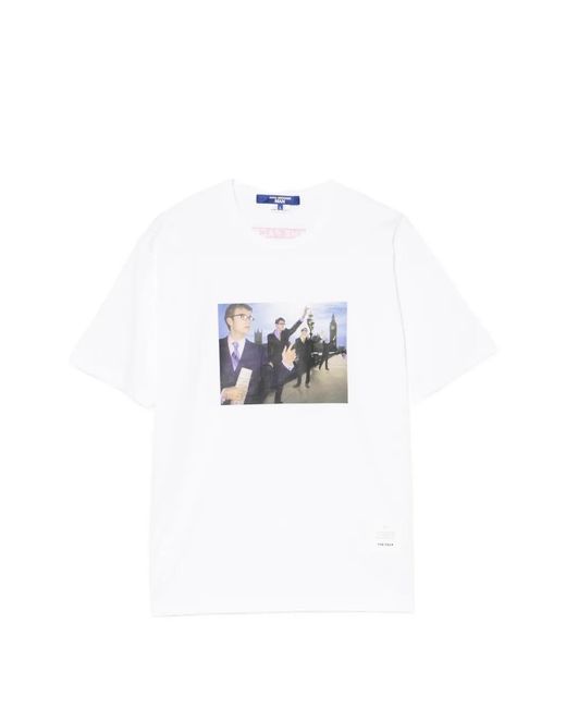 Junya Watanabe メンズ ホワイト プリント Tシャツの通販はau PAY