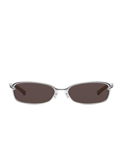 Gentle Monster Brown Rollie 02 Rectangle-Frame Sunglasses