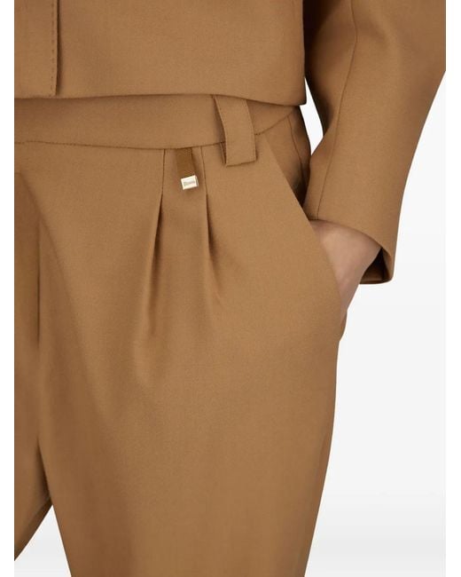 Herno Natural Pantalon À Pinces