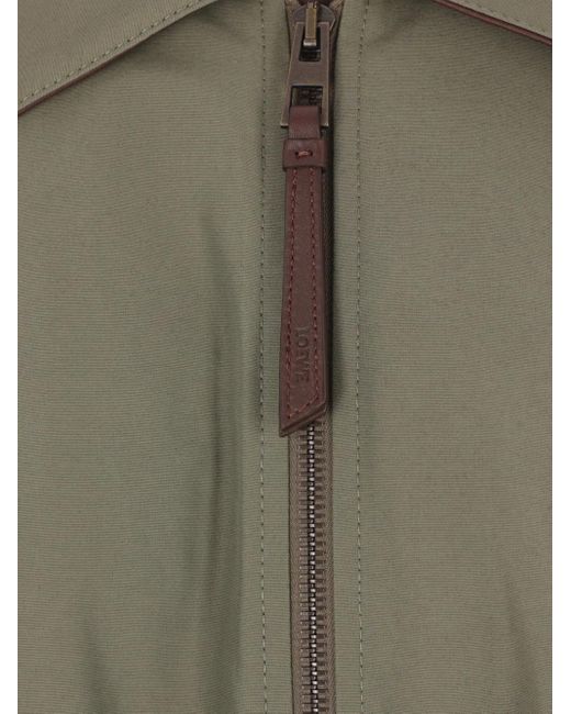 Loewe ドローストリング ジャケット Green