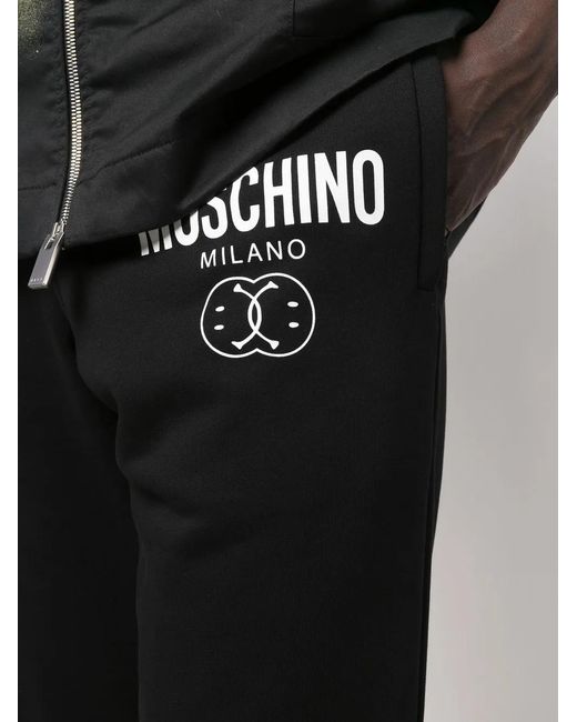 Moschino Black Trousers for men