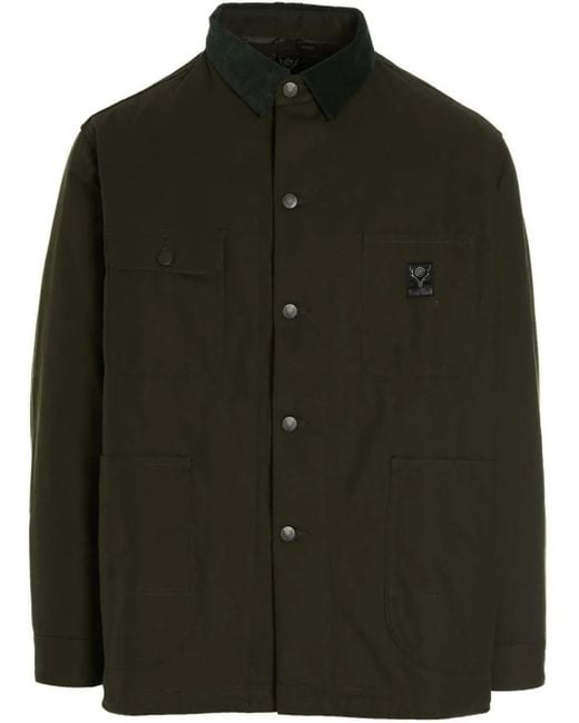 South2 West8 Green Coverall Jacket for men