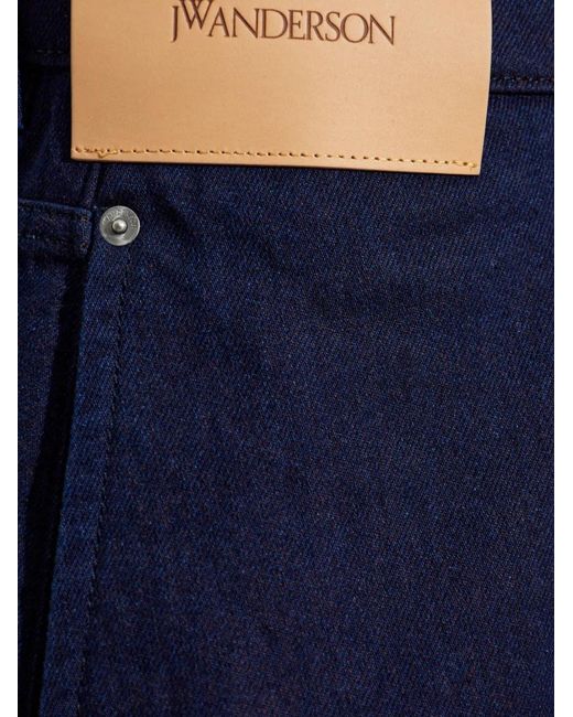 J.W. Anderson Blue Twisted Jeans for men