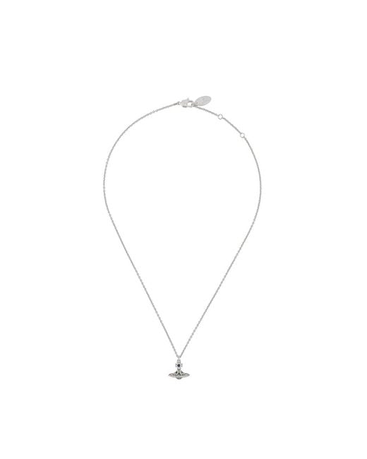 Vivienne Westwood Claretta Small Orb Pendant in Metallic | Lyst