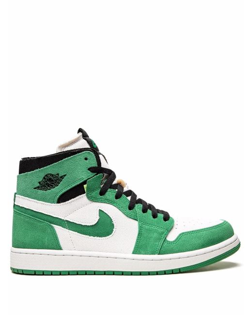 Nike Green Air 1 Zoom Cmft "Stadium" Sneakers