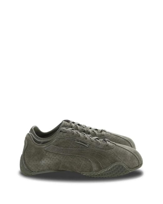 PUMA Green X Jil Sander Perforated Sneakers