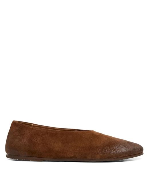 Marsèll Brown Coltellaccio Ballet Flats