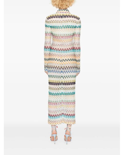 Missoni White Long Cardigan