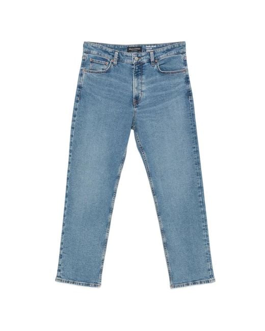 Marc O' Polo Blue Jean Droit À Patch Logo for men