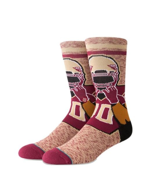Stance Pink Florida State Graphic Socks for men
