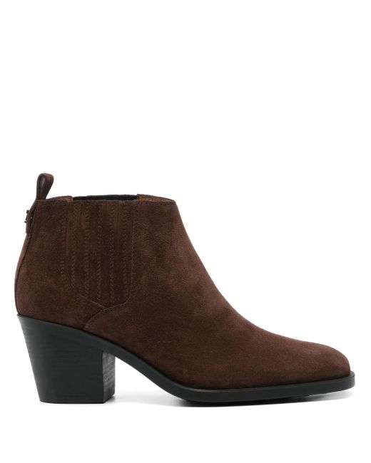 Bottines En Daim 65 Mm Tod's en coloris Brown