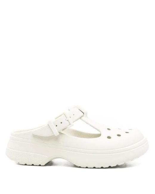 CROCSTM White Classic Mary Jane Clogs