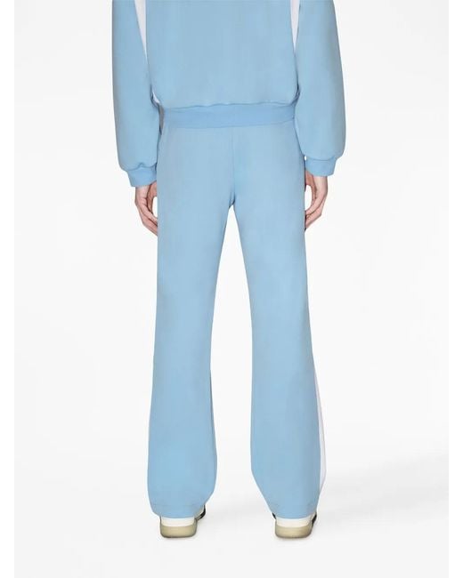 Amiri Blue Stripe-Detail Track Pants for men