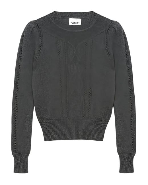 Isabel Marant ケーブルニット セーター Gray