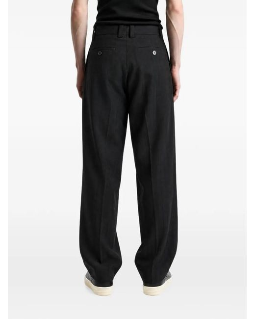 Enfants Riches Deprimes Black Pinstripe-Pattern Tailored Trousers for men