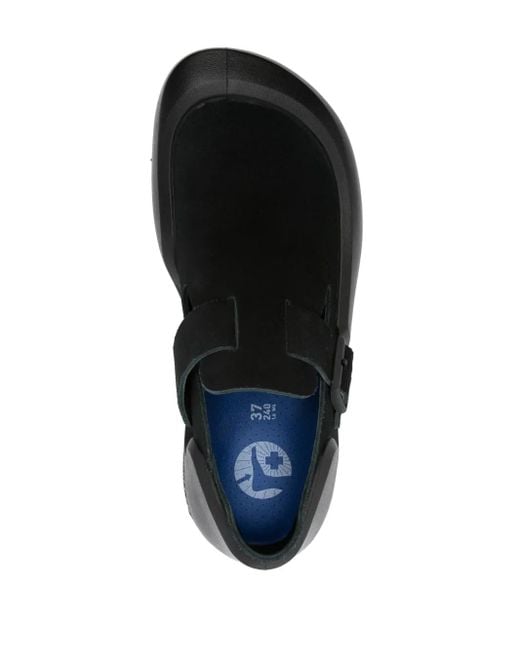 Birkenstock Black Logo-Debossed Trainers