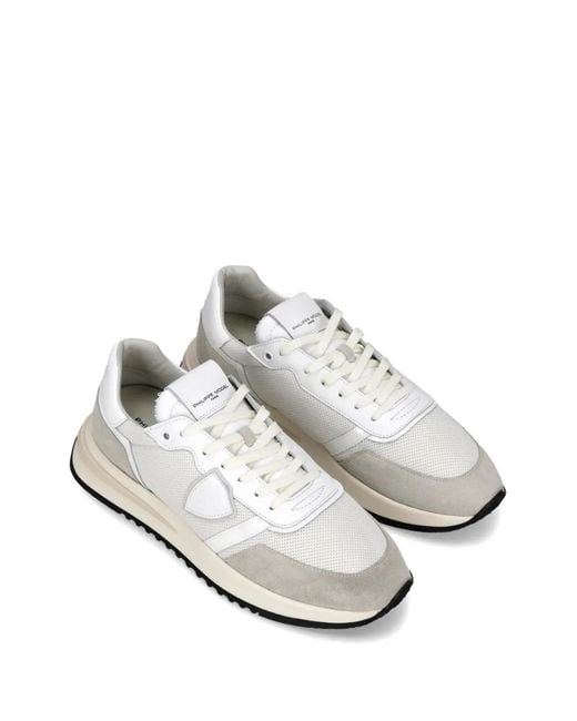 Philippe Model White Sneakers for men