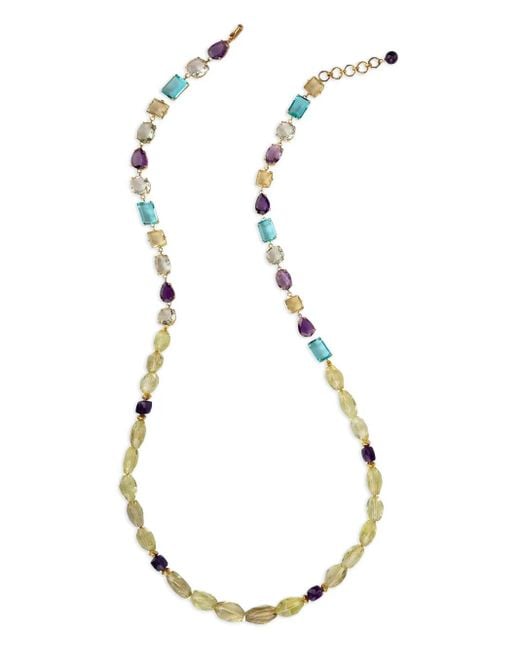 Bounkit Metallic Anita Beaded Necklace