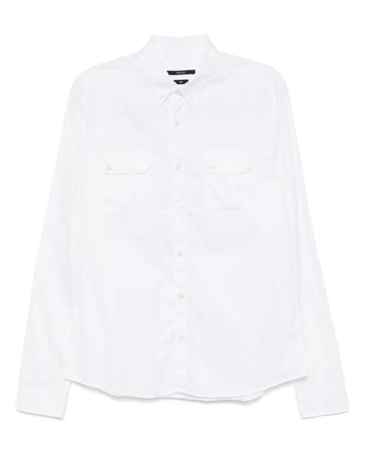Camisa de algodón Gucci de hombre de color White