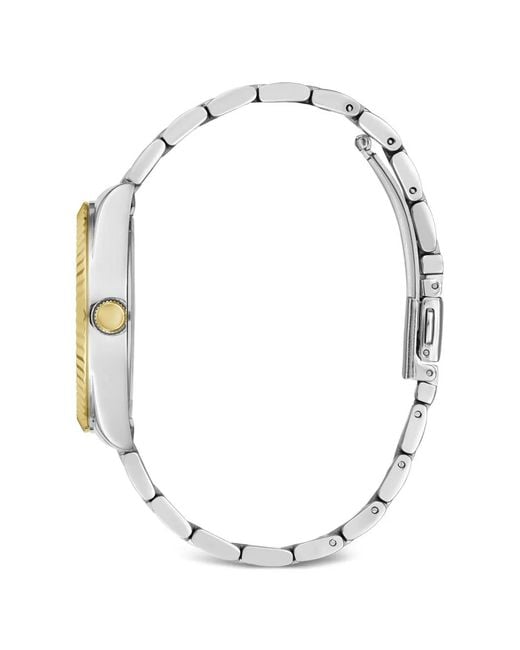 Guess Metallic Two-Tone 36Mm Watch