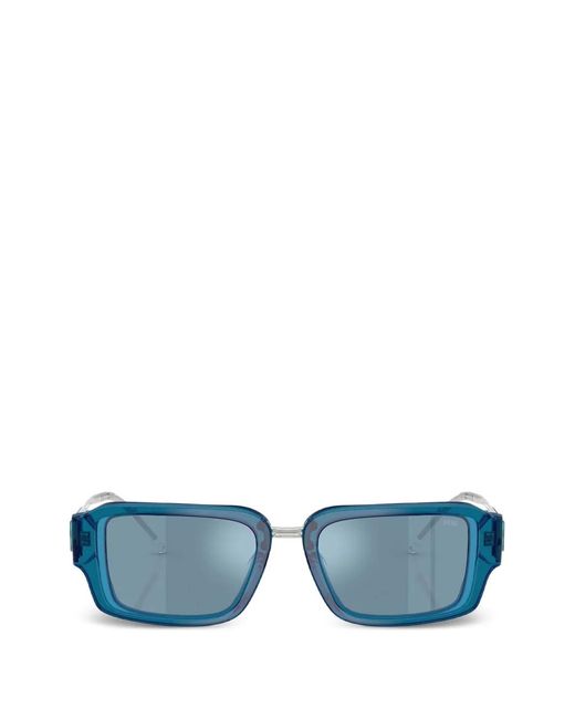 DIESEL Blue Rectangle-Frame Sunglasses