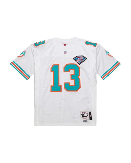 Mitchell & Ness White X Nfl Miami Dolphins 1994 Dan Marino T-Shirt for men