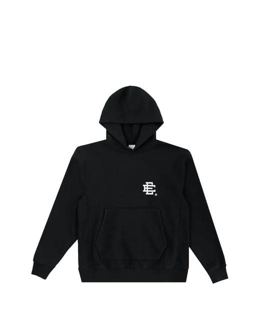 Eric Emanuel Black Ee Basic Logo-Print Hoodie for men