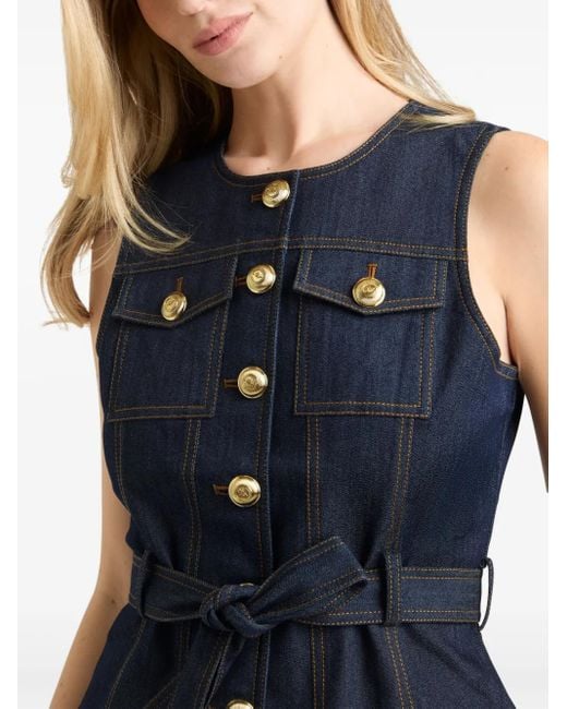 Cinq À Sept Blue Denim Reene Vest