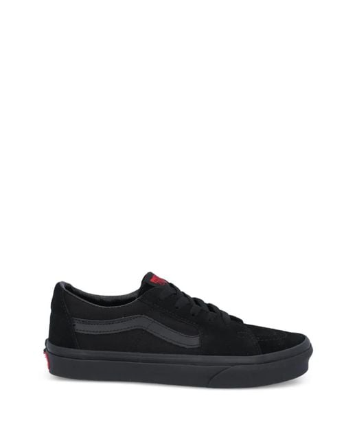 Vans Black Sk8-Low Sneakers