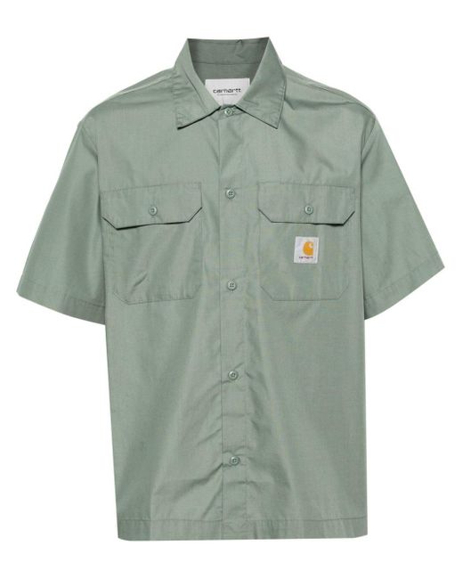 Carhartt Overhemd Met Logopatch in het Green voor heren