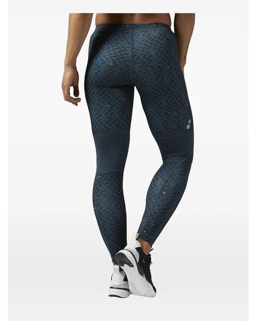 Reebok Blue Running Essentials Leggings