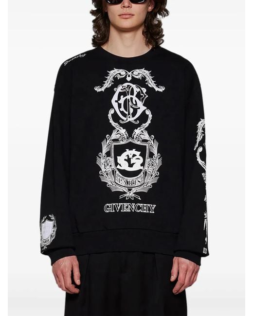 Givenchy Blue Base Sweatshirt for men