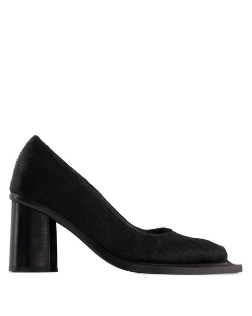 Ninamounah Black Block-Heel Pumps