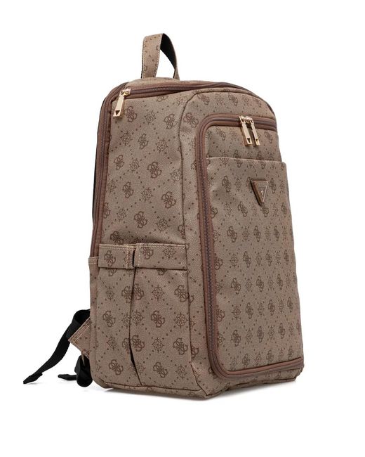 Guess Tan Monogram Backpack Guess | Bags | Guess Brown Monogram Backpack | Poshmark main image 3