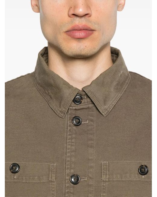Baracuta Gd Canvas Bomber Jacket in Green für Herren