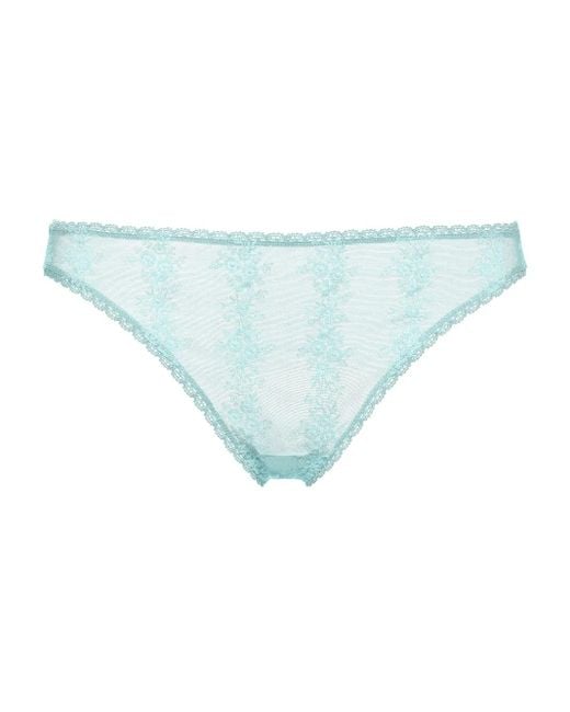 Eres Blue Cristaux Briefs