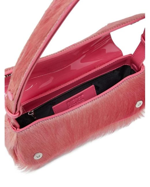DIESEL Pink Play Leather Clutch