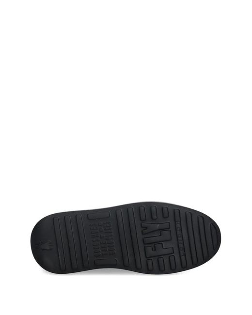 Fly London Black Lace-Up Platform Boots