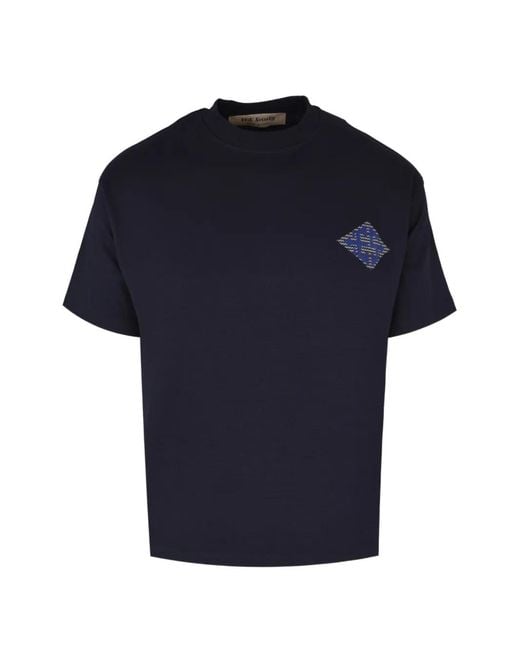 Exit Society Blue Bird-Print T-Shirt for men