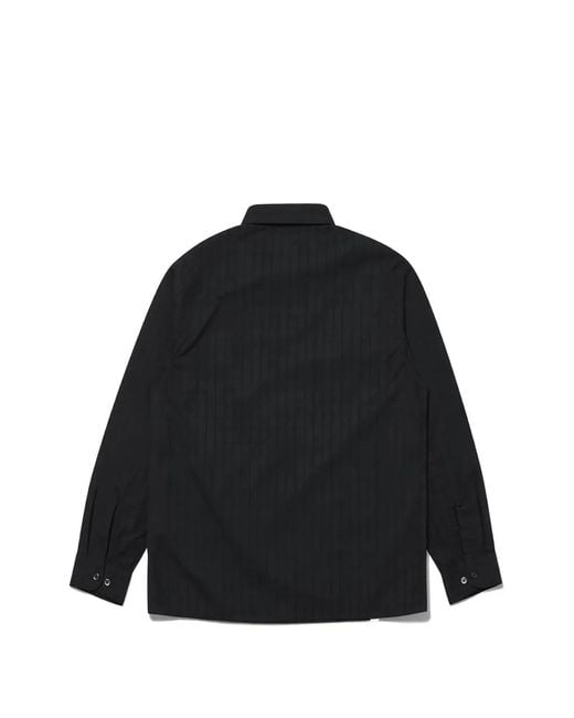 Edwin Black Sebastian Stripe-Pattern Shirt for men