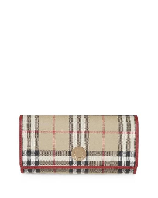 Burberry Gray Check Wallet