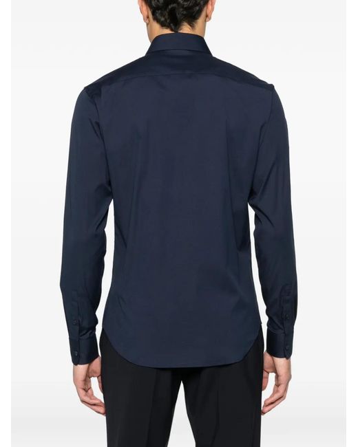 Sandro Blue Plain Shirt for men
