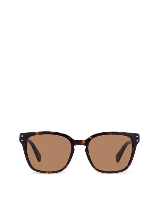 Ferragamo Multicolor Lunettes De Soleil À Effet Écailles De Tortue for men