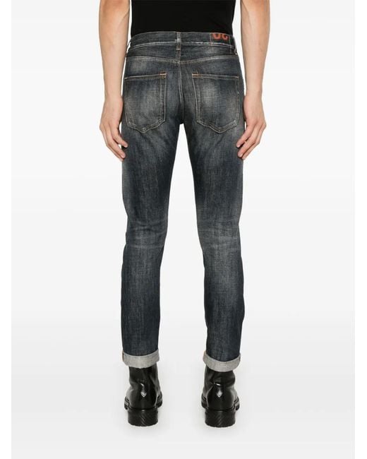Dondup Gray Icon Jeans for men