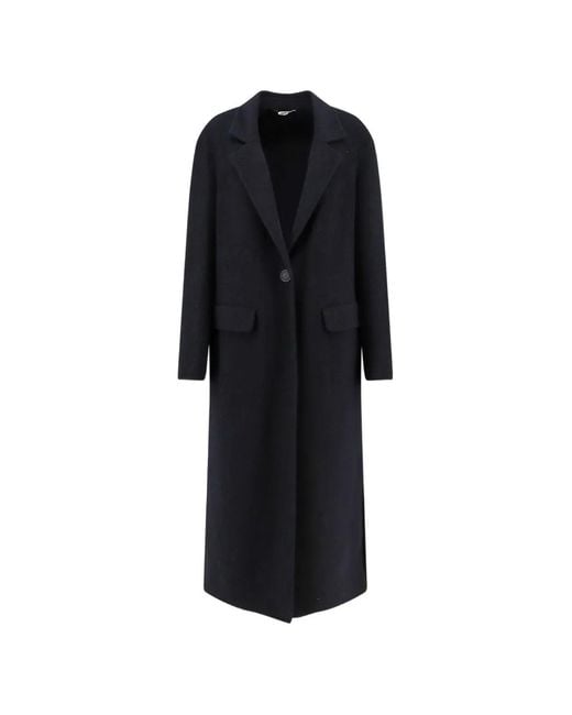 Hevò Black Lamiedolimpia Coat