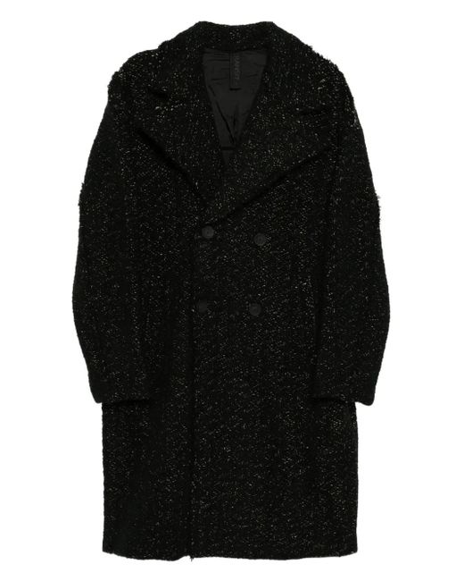 Transit Black Double Breasted Coat for men